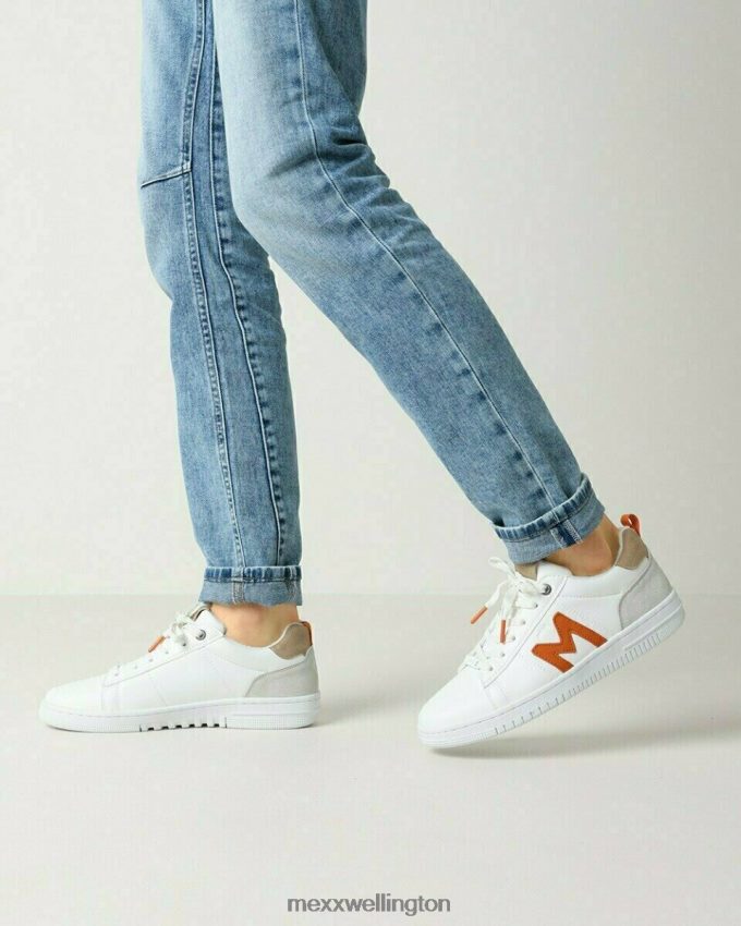 Men Mexx White Sneaker Joah/Taupe 2B480T703