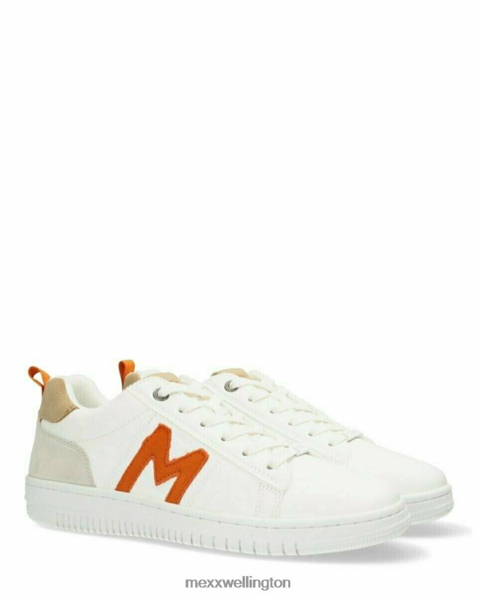 Men Mexx White Sneaker Joah/Taupe 2B480T703