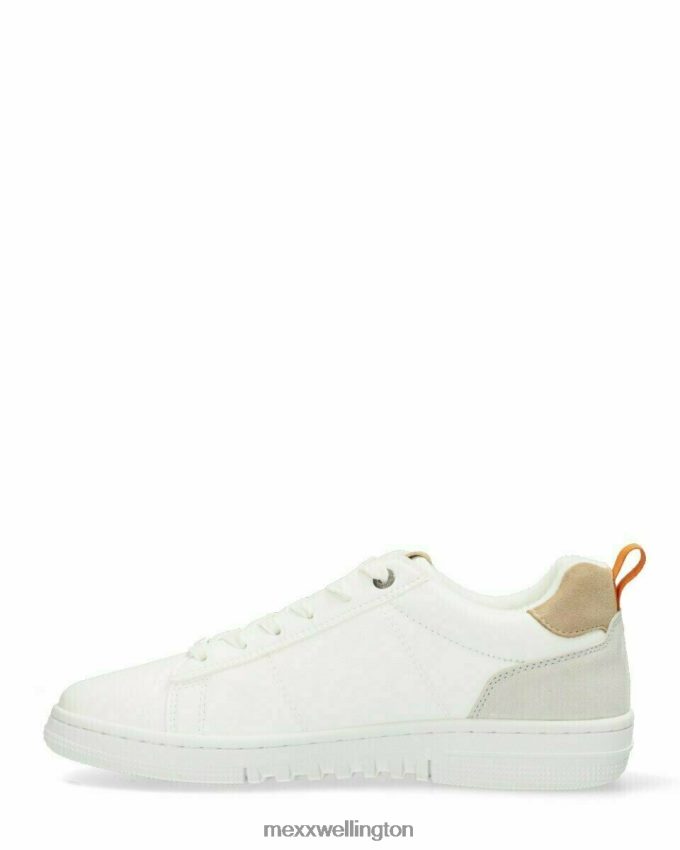 Men Mexx White Sneaker Joah/Taupe 2B480T703