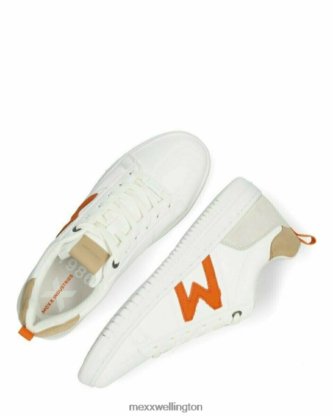 Men Mexx White Sneaker Joah/Taupe 2B480T703