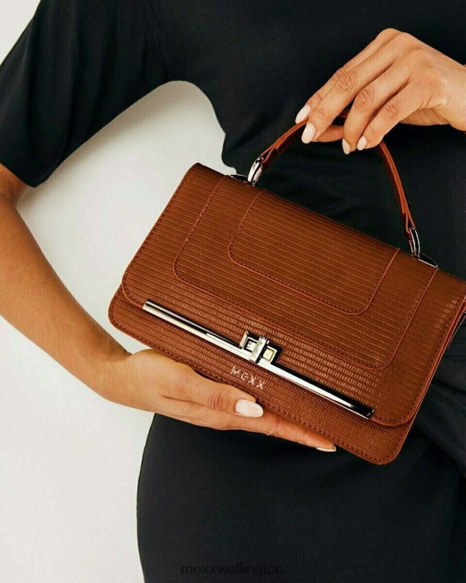 Women Mexx Brown Flapover crossbody bag brown 2B480T435