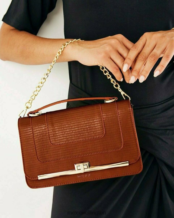 Women Mexx Brown Flapover crossbody bag brown 2B480T435