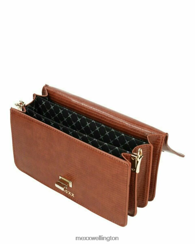 Women Mexx Brown Flapover crossbody bag brown 2B480T435
