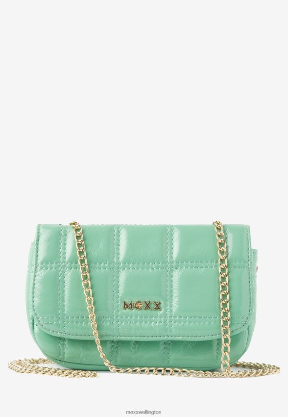 Women Mexx Green Quilted Crossbody Bag Bright Mint 2B480T415