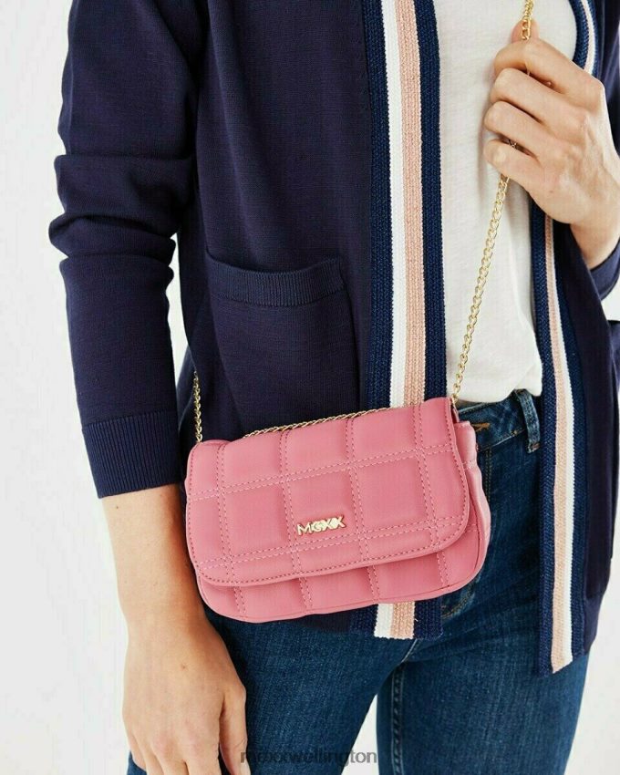 Women Mexx Pink Quilted crossbody bag 2B480T423