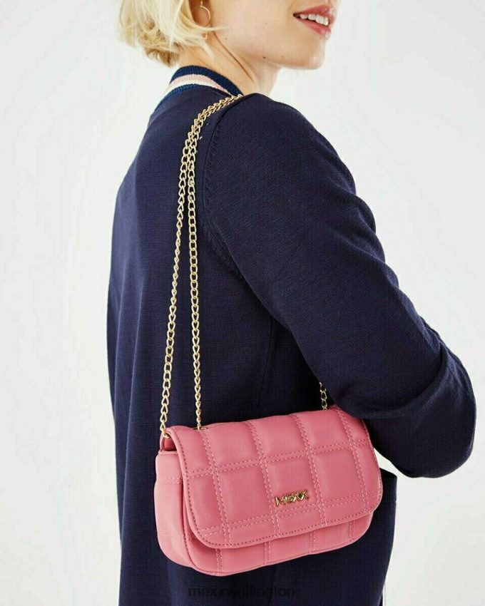 Women Mexx Pink Quilted crossbody bag 2B480T423