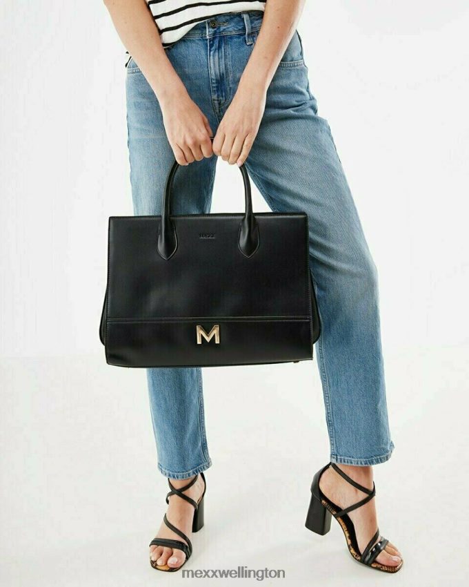 Women Mexx Schwarz Tote bag Black 2B480T439