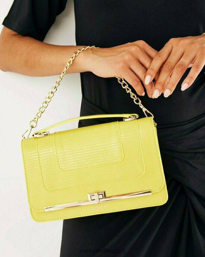 Women Mexx Yellow Flapover crossbody bag 2B480T422