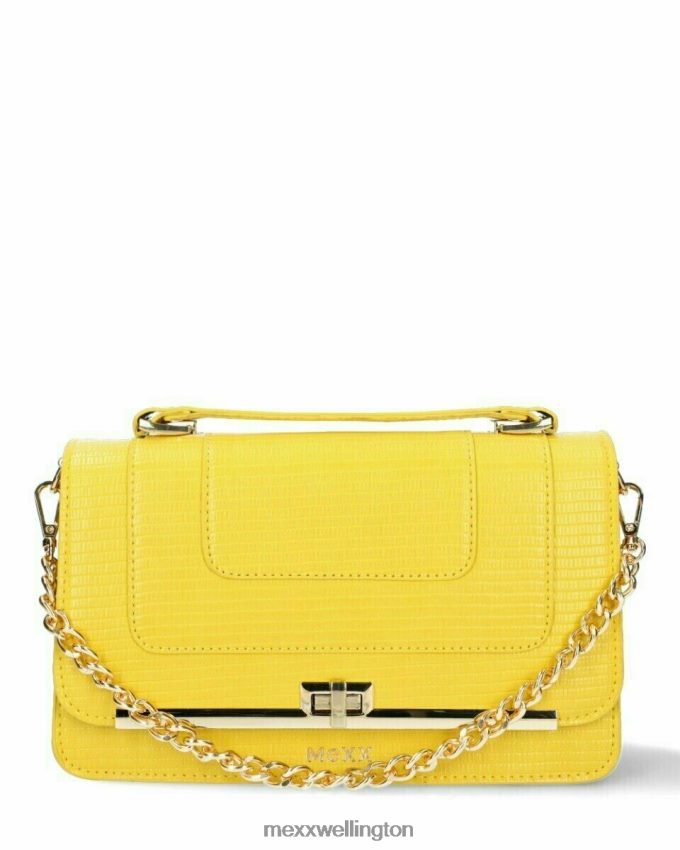 Women Mexx Yellow Flapover crossbody bag 2B480T422