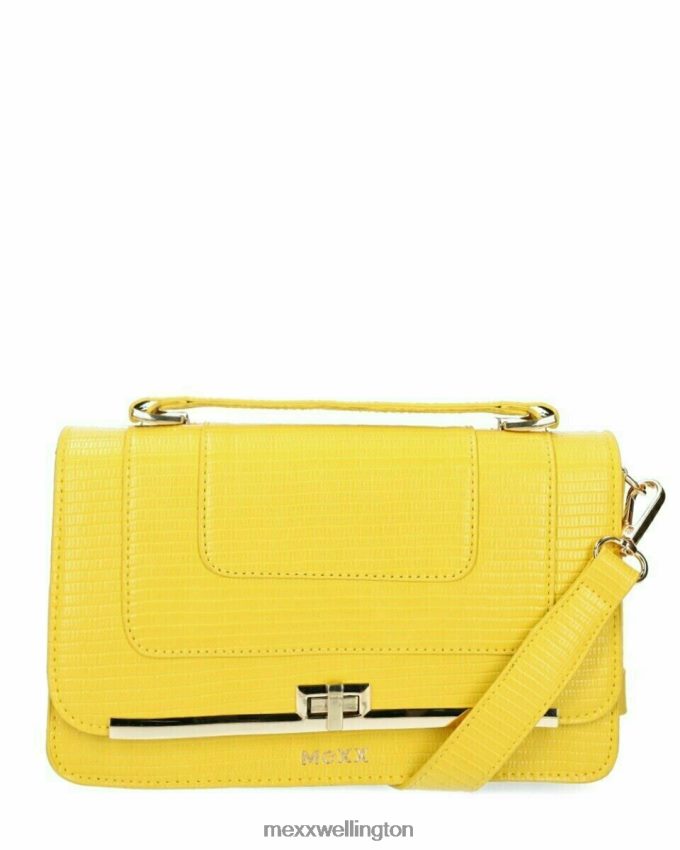 Women Mexx Yellow Flapover crossbody bag 2B480T422