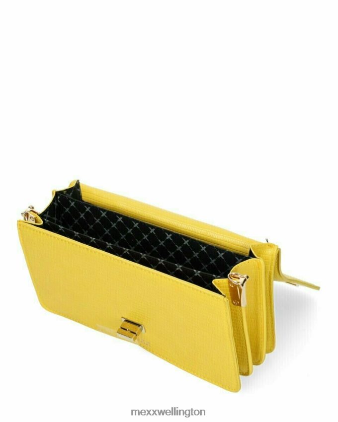 Women Mexx Yellow Flapover crossbody bag 2B480T422