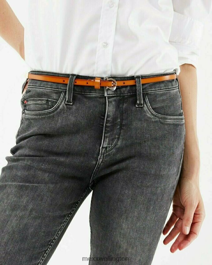 Women Mexx Cognac Belt Small 2B480T450