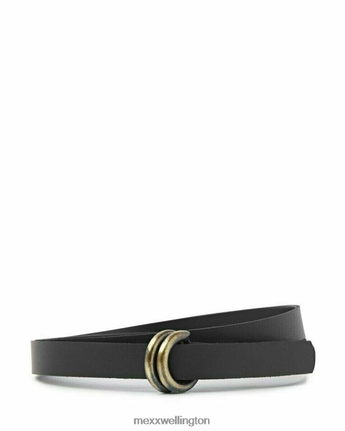 Women Mexx Schwarz Leather belt Black 2B480T449