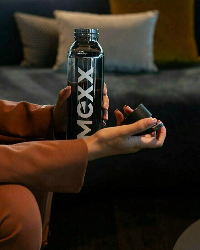 Women Mexx Transparent Water Bottle 2B480T214