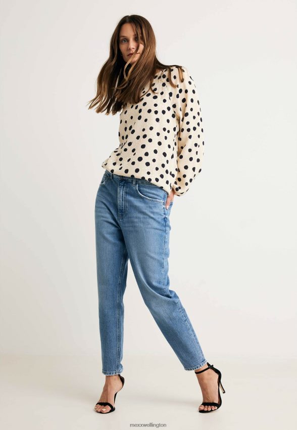 Women Mexx Beige Blouse Print 2B480T20