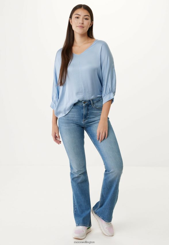 Women Mexx Blue Blouse Baby 2B480T199