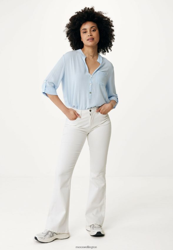 Women Mexx Blue Blouse Sky 2B480T108
