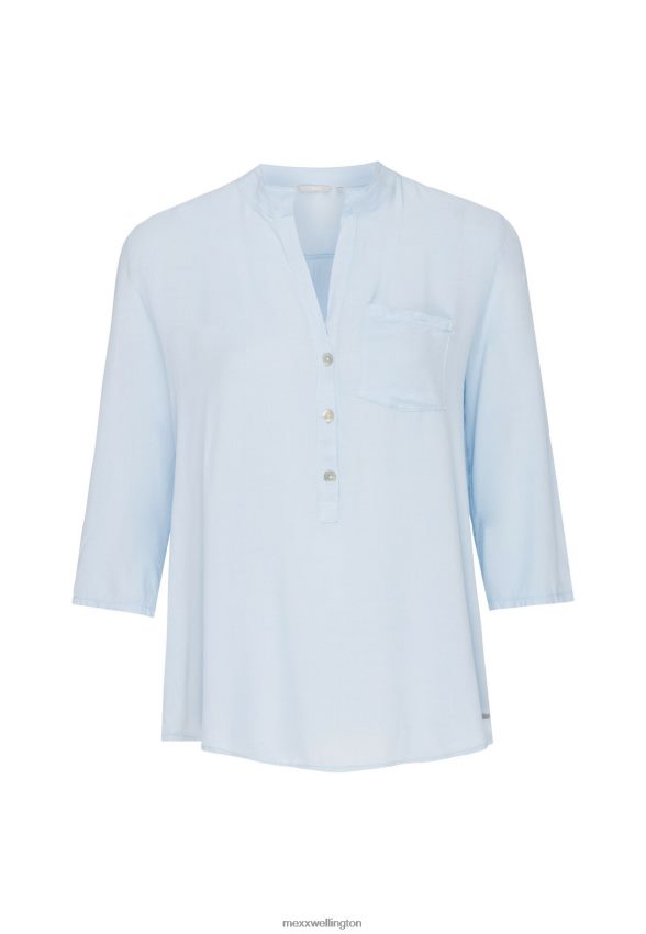 Women Mexx Blue Blouse Sky 2B480T108