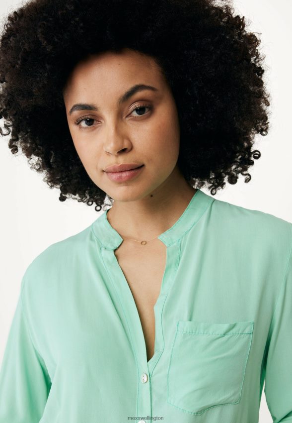 Women Mexx Green Blouse Aqua 2B480T118