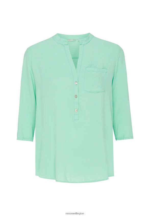 Women Mexx Green Blouse Aqua 2B480T118