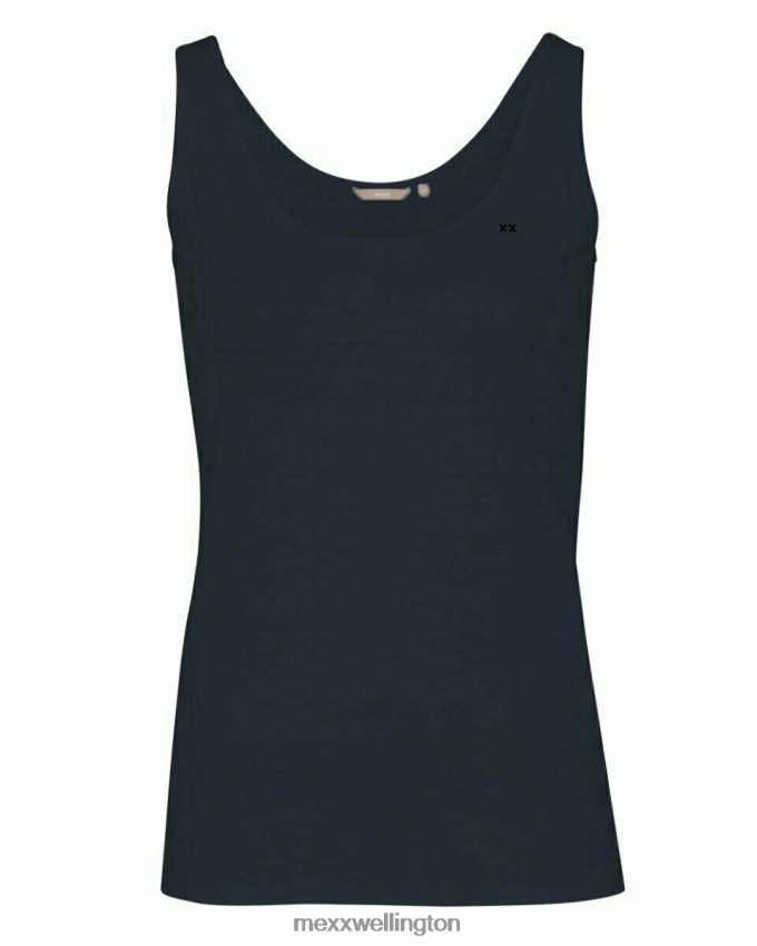 Women Mexx Blue Roos Tanktop Navy 2B480T183