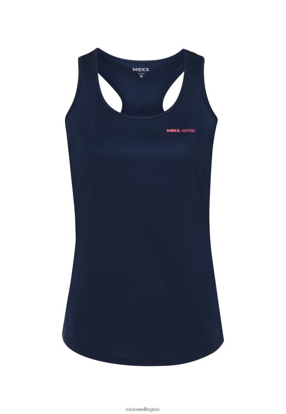 Women Mexx Blue Sports Tanktop Navy 2B480T154