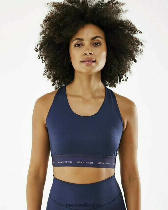 Women Mexx Blue Sportsbra Navy 2B480T403
