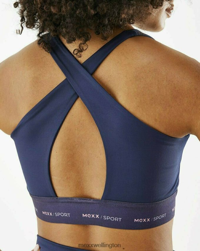 Women Mexx Blue Sportsbra Navy 2B480T403