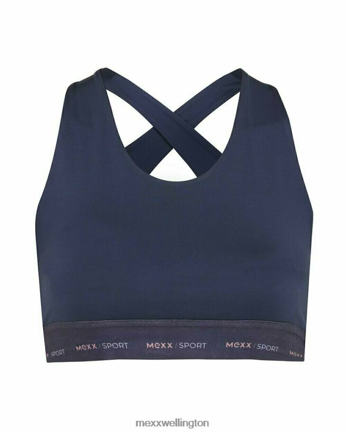 Women Mexx Blue Sportsbra Navy 2B480T403