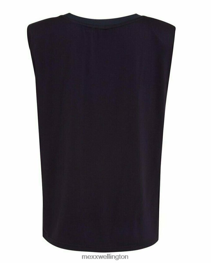 Women Mexx Blue Top Print Navy 2B480T165