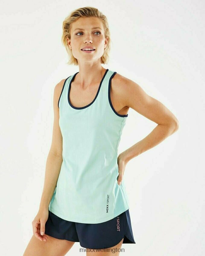 Women Mexx Green Sport singlet Light Mint 2B480T410