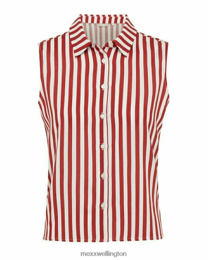 Women Mexx Red Sleeveless Top 2B480T170