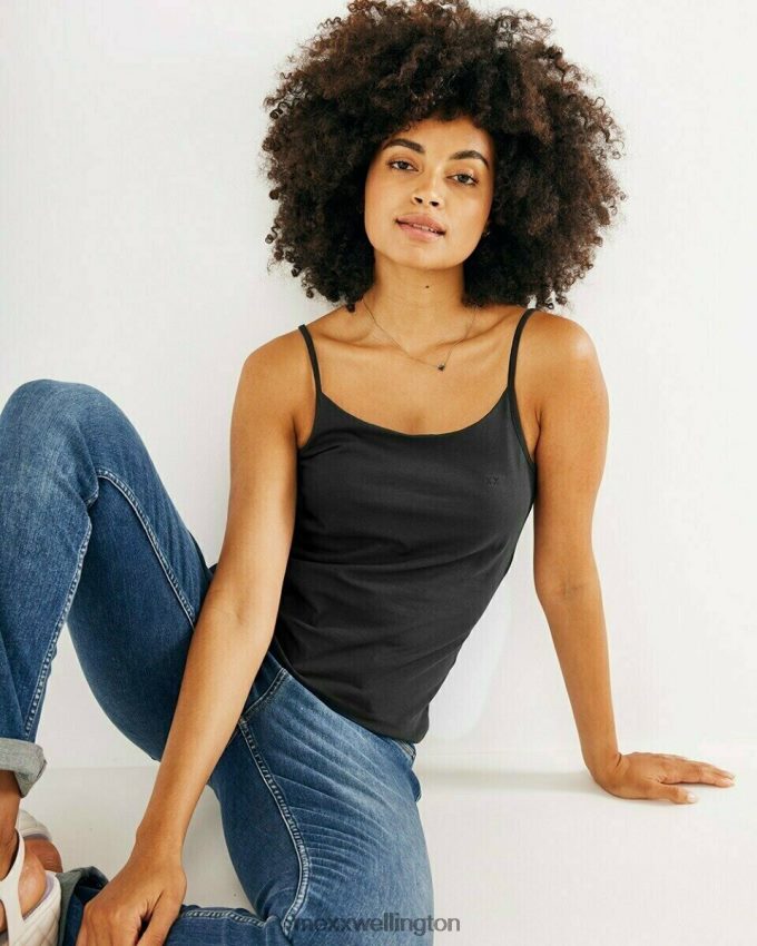 Women Mexx Schwarz Chantal Top Black 2B480T193