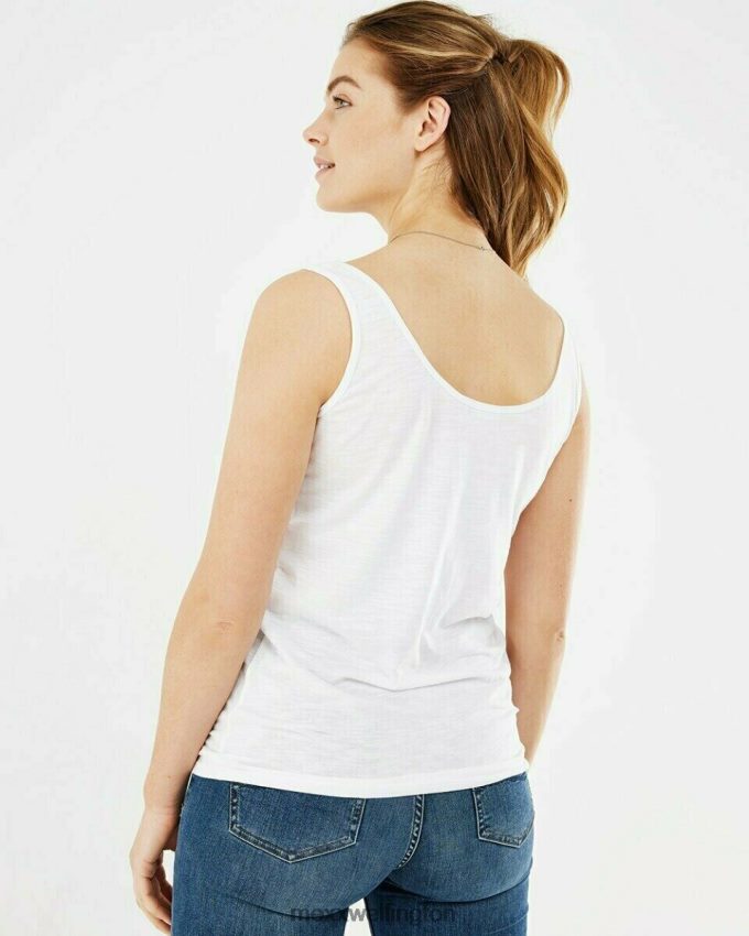 Women Mexx White Roos Tanktop 2B480T180