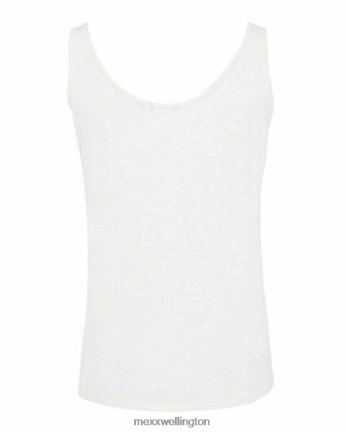 Women Mexx White Roos Tanktop 2B480T180