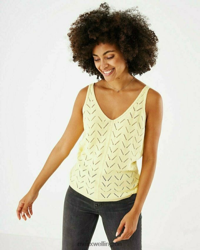 Women Mexx Yellow Tanktop 2B480T186