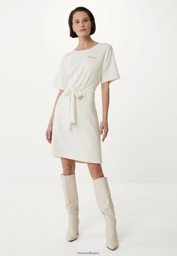 Women Mexx Beige Dress Off White 2B480T144