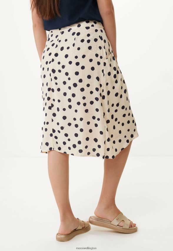 Women Mexx Beige Pleated Skirt 2B480T18