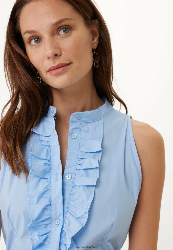 Women Mexx Blue Maxi Dress Baby 2B480T124