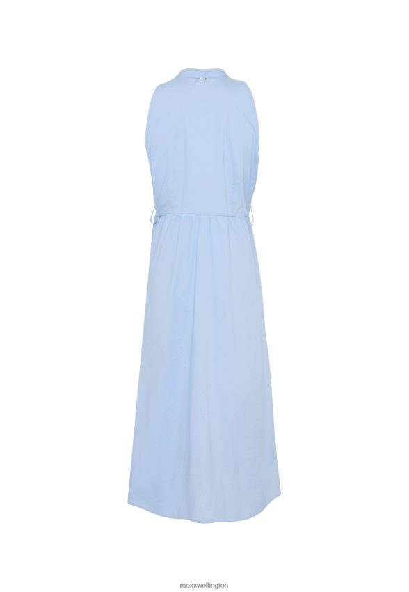 Women Mexx Blue Maxi Dress Baby 2B480T124