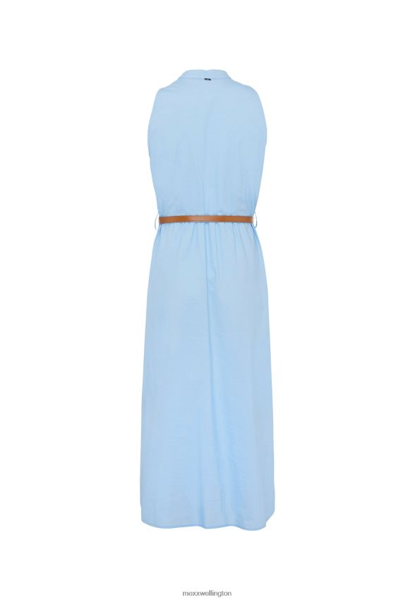 Women Mexx Blue Maxi Dress Baby 2B480T124