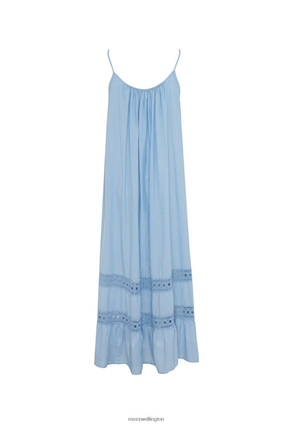 Women Mexx Blue Maxi Dress Baby 2B480T126