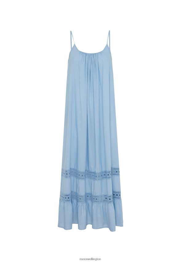 Women Mexx Blue Maxi Dress Baby 2B480T126