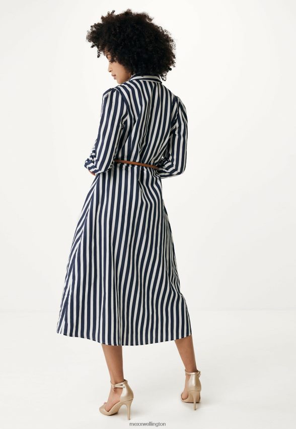 Women Mexx Blue Maxi Dress Navy 2B480T98