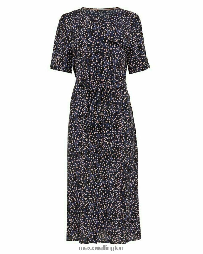 Women Mexx Blue Midi Dress Navy 2B480T192