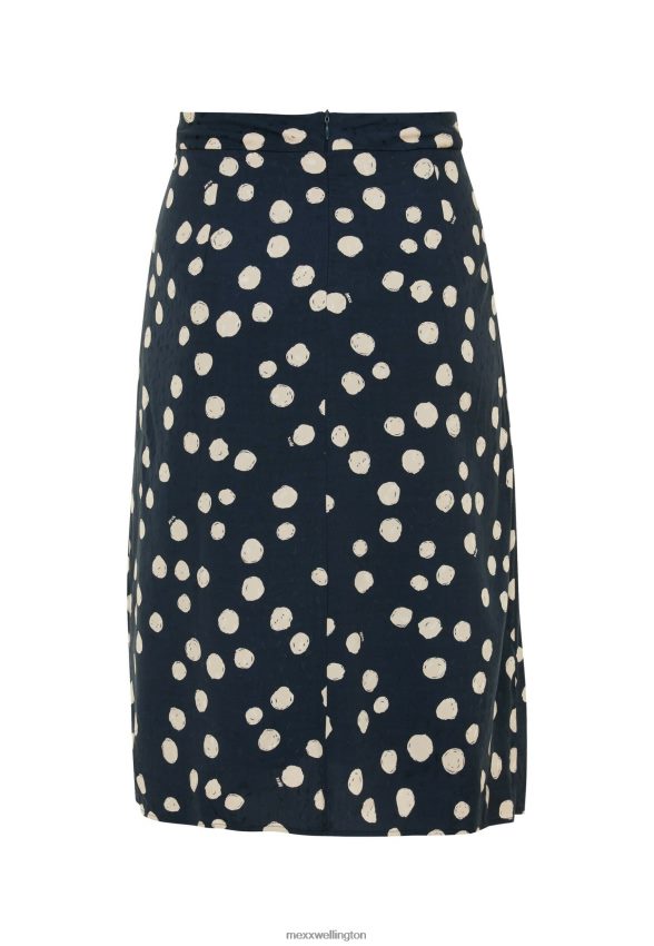 Women Mexx Blue Pleated Skirt Navy 2B480T63