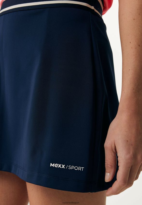 Women Mexx Blue Tennis Skirt Navy 2B480T152