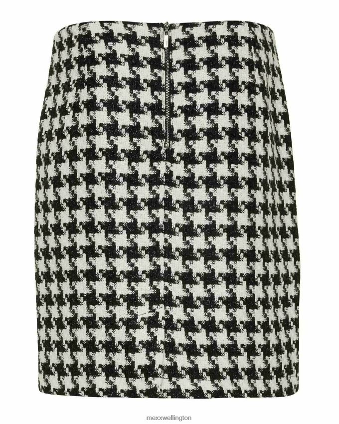 Women Mexx Schwarz Boucle Skirt Black 2B480T148