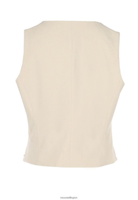 Women Mexx Beige Waistcoat Light Sand 2B480T30
