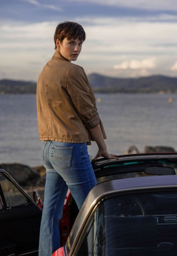 Women Mexx Brown Short Trenchcoat Oversized Dark Sand 2B480T40